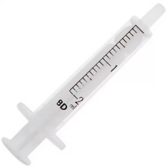 BD Discardit II seringue hypodermique 2 pièces