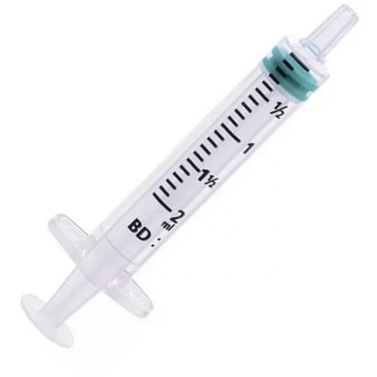 BD Emerald seringue hypodermique 3 pièces sans aiguille x 100