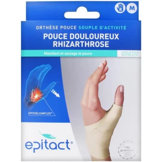 Epitact Orthèse Douloureux Rhizarthrose Taille M Main Droite