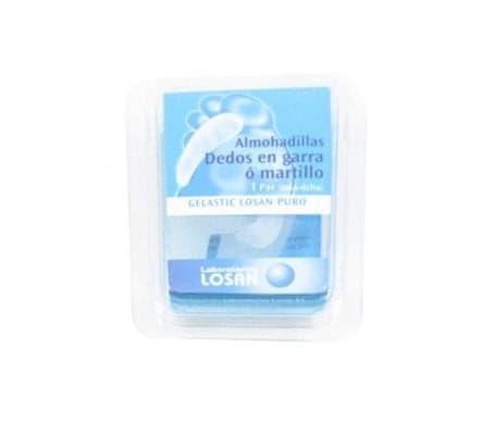 Gelastic Losan coussin pour les doigts dans le support numérique à griffes grande taille 1 paire